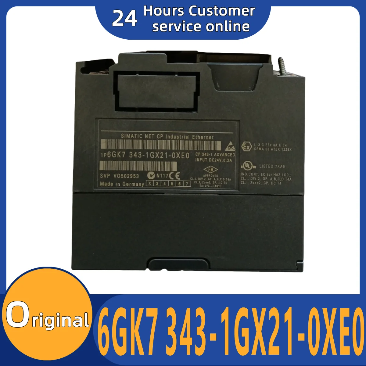 

Brand new original module 6GK7 343-1GX21-0XE0
