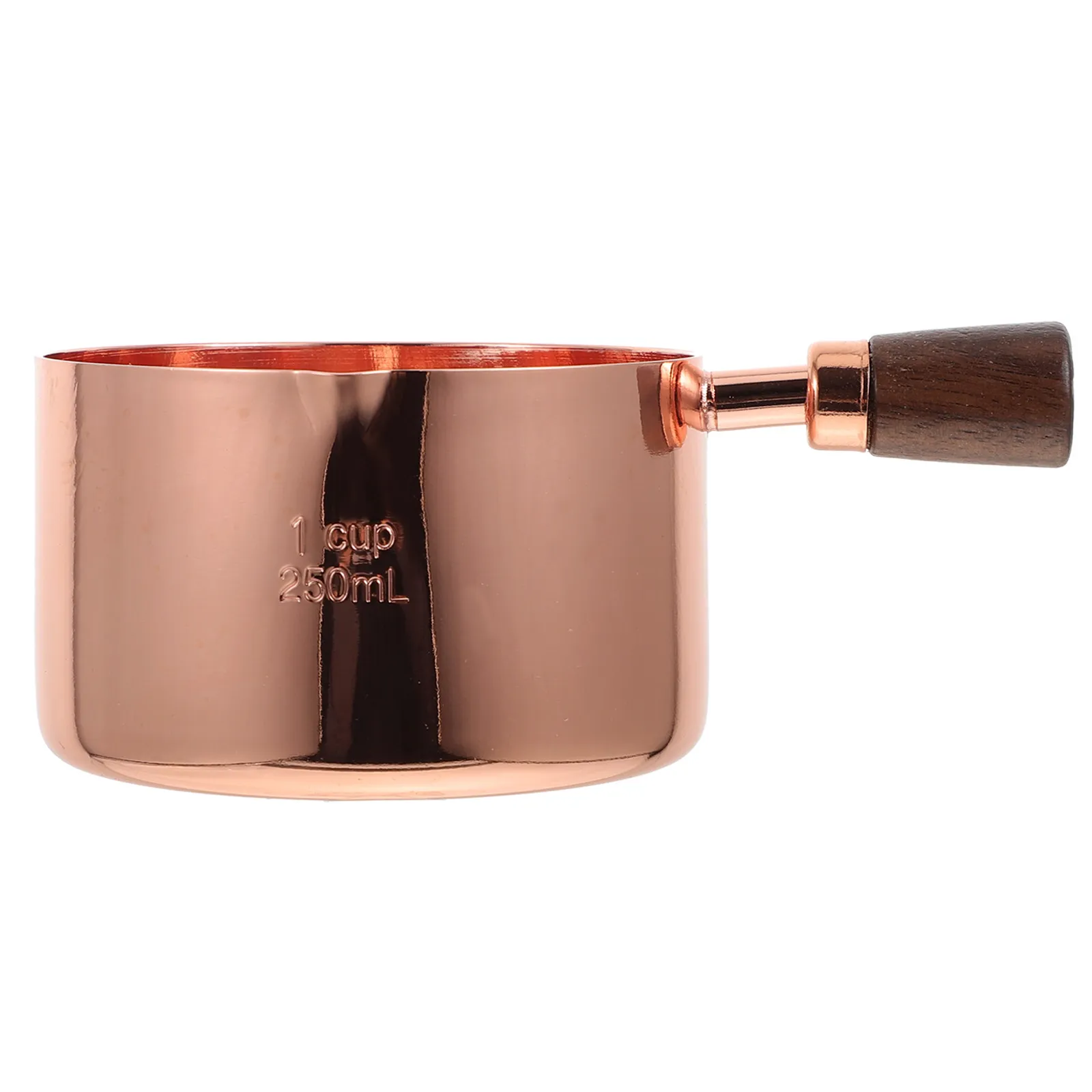 

1 шт. Чаша для соуса с деревянной ручкой, устойчивая к окислению, из нержавеющей стали, для соевого соуса, для использования на кухне и в горячих блюдах