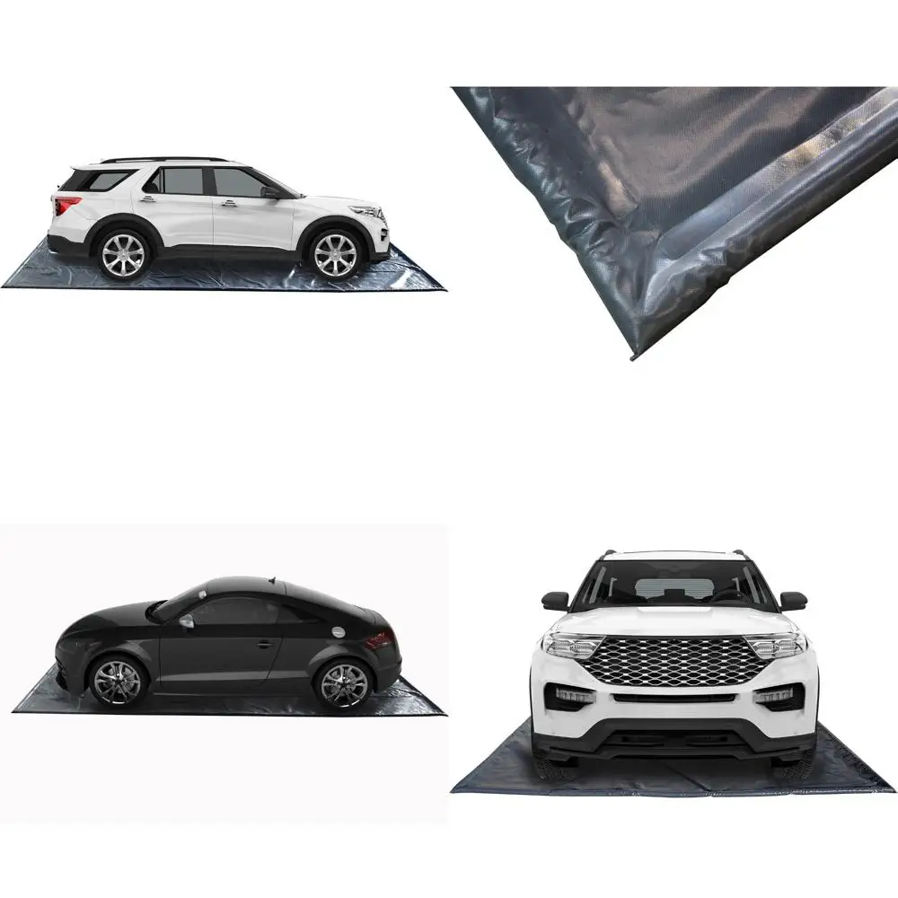 سجادة أرضية جراج الاحتواء بالثلج والثلج والماء والطين - واقي عالي التحمل مقاس 7 × 9 × 18