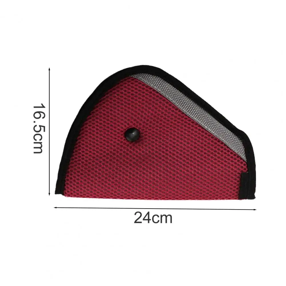 Universal Car Safe Seat Belt Cover Soft Adjustable Triangle Safety Seat Belt Pad Clips Protection For Baby Kid Belts Attachment