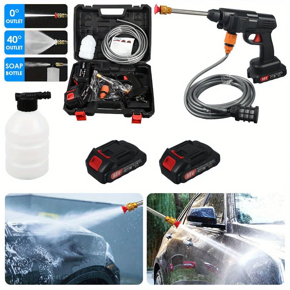 High Pressure Tool Set Easy Convenient 188V/88V For Car Washing Cordless design