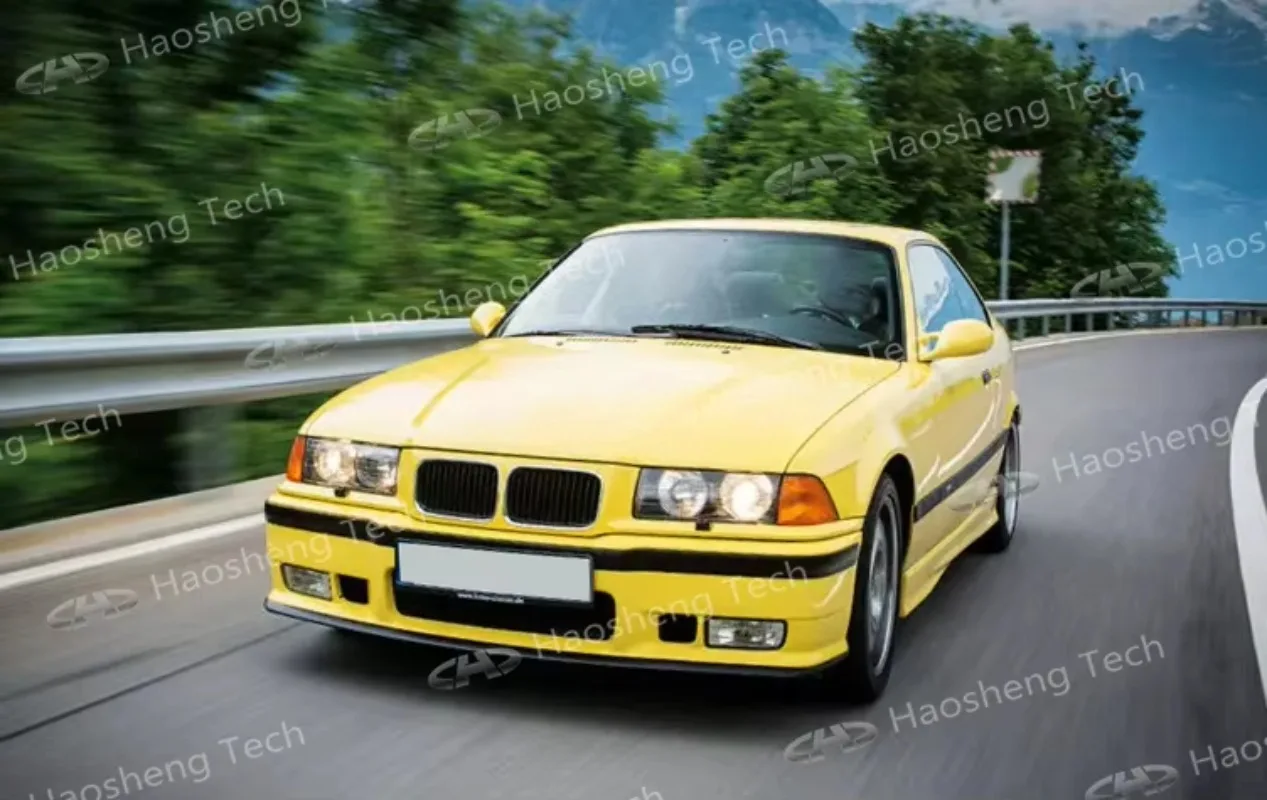 3 Series,For BMW 1991-1998,E36 M3 Bumper Body Kit,Plastic Car Parts,Including Front Bumper,Rear Bumper,Measuring Lining