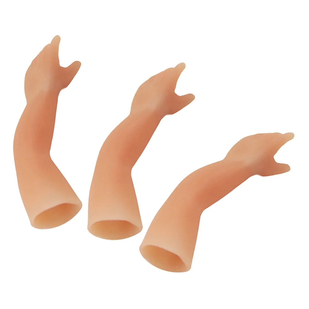 

3Pcs Mini Finger Hands Prank Magic Props Party Supplies Funny Halloween Favor Stage Trick Miniature Hands