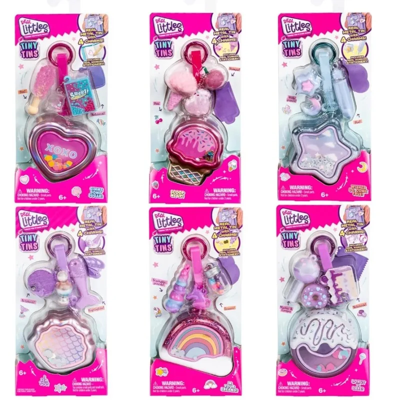 

New Surprise Doll Original Real Littles Micro Stationery Small Jar Pendant Cute Toy Toy Set Gifts for Girls