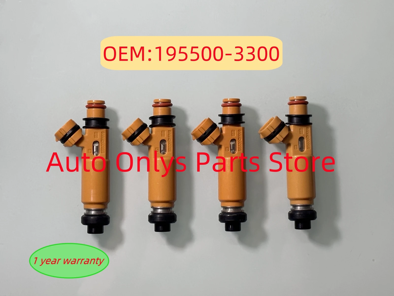 4pcs High Quality MD337900 195500-3300 Fuel Injector Nozzle For - Mitsubishi- Montero- 3.5L 6G74 1998 - 2004