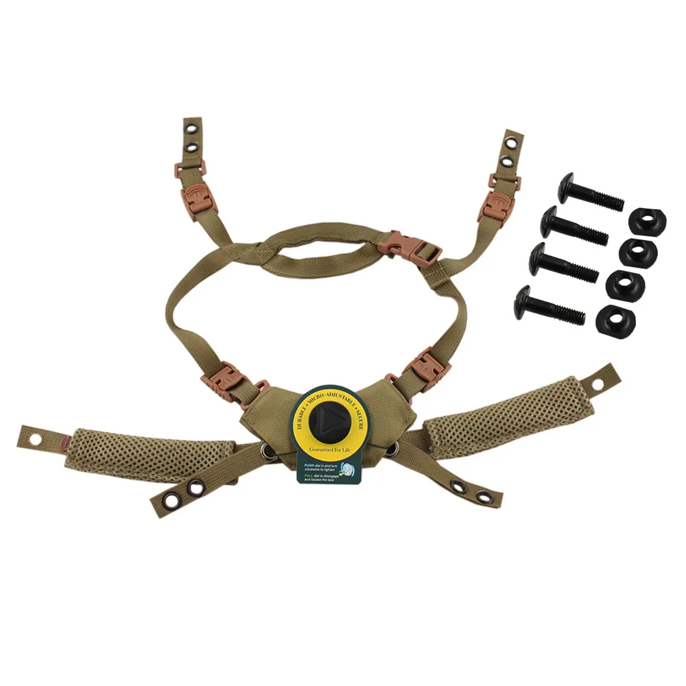 Wendy Helm Suspension System Helm Lanyard & Helm Memory Foam Pad SCHNELLE MICH Outdoor Jagd Helm Accessies