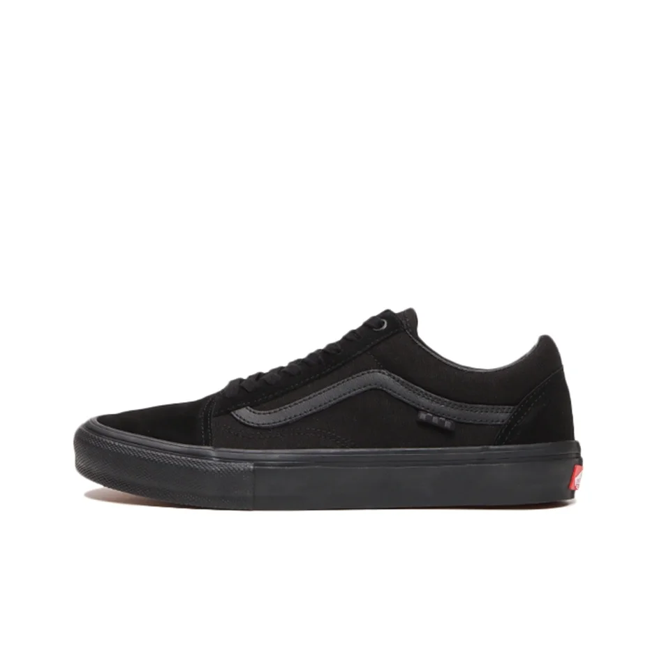 POIZON Old Skool Skate Vans 'Triple Black'
