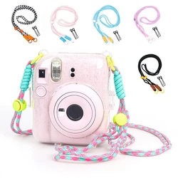 1.2m Camera Shoulder Strap For Fujifilm Instant Camera Fashion Braided Multifunctional Rope Anti-Break Camera Straps