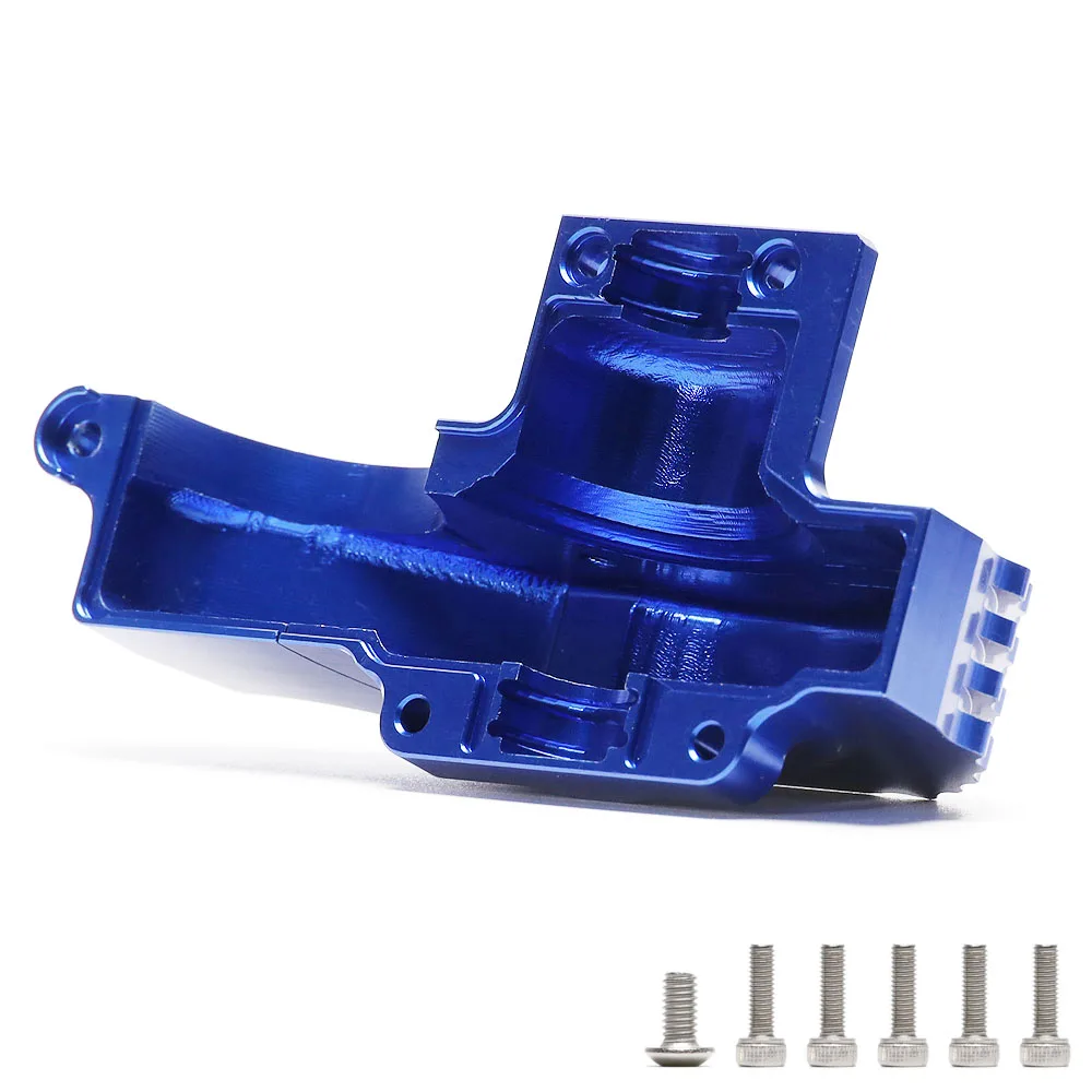 Aluminum Main Tooth Protection Cover Motor Cover Replace #8987 for RC Car 1/10 Traxxas MAXX 4S MONSTER TRUCK-89076-4