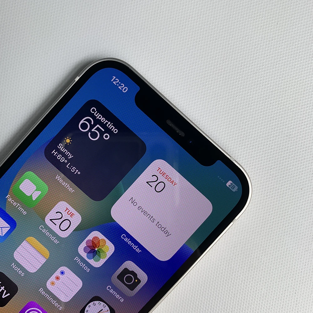 هاتف Apple iPhone 12 mini الأصلي مقاس 5.4 بوصة 4G 5G 64GB/128GB/256GB ROM ثنائي 12MP A14 Chip IOS LTE هاتف ذكي غير مقفول 12MINI هاتف محمول