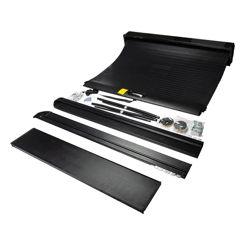 

Factory Manual Roller Shutter Pickup Truck Accessories Retractable Truck Bed Covers Tonneau Cover for Hilux Revo Vigo