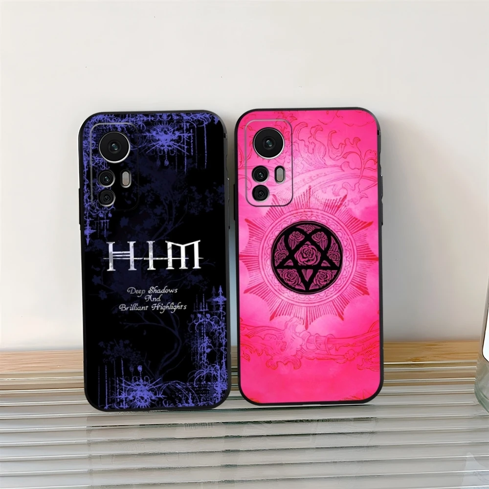 Him Ornate Heartagram Phone Case For Xiaomi 15 13 14 10 12 11 Pro POCO F6 X6 X3 F5 X5 Pro Lite Ultra Shell Coque