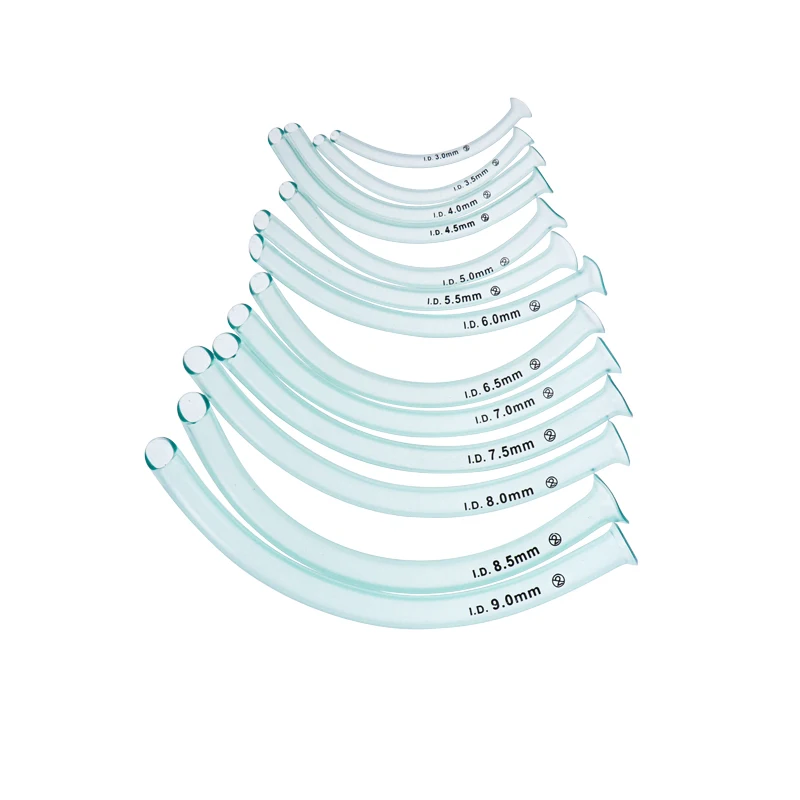 Disposable Nasopharyngeal Airway Nasal Pharyngeal Duct Respiratory Gas Guide Tube First Aid 3.0-8.5mm 1pc/2pcs/5Pcs/10Pcs/20Pcs