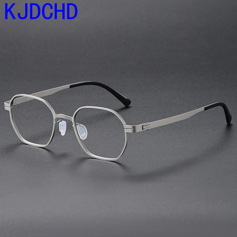 

Pure Titanium Glasses Frame Men 2024 New Design Square Ultralight Prescription Eyeglasses Frames Women Myopia Optical Eyewear