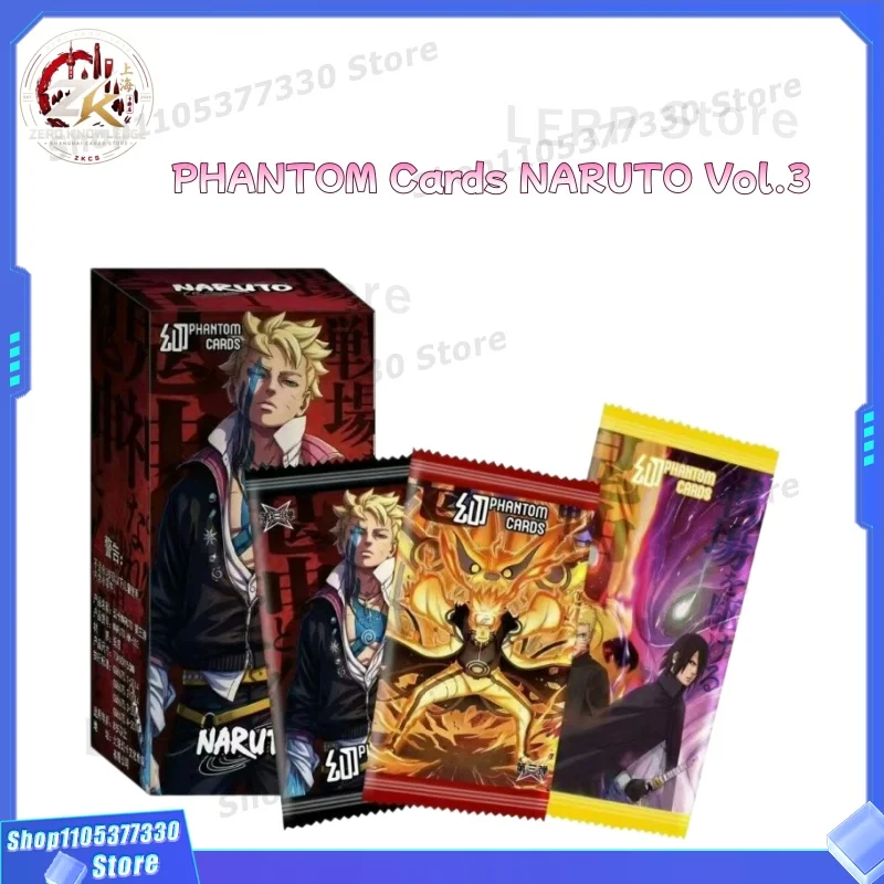 Toy Gift Phantom Card Fire Shadow Card Volume 3 Uchiha Sasuke Haruno Sakura Anime Character Peripheral Game Collection Card