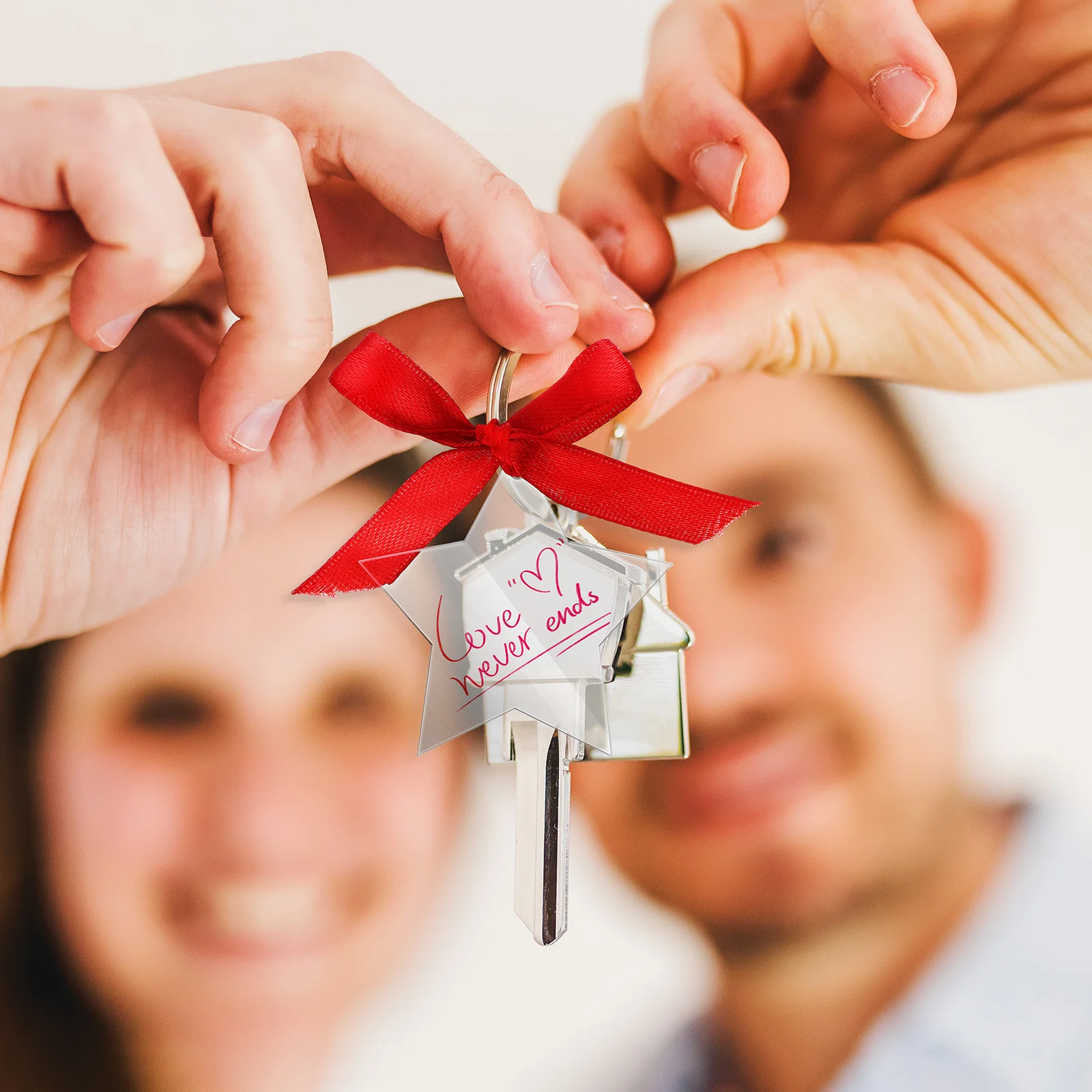 

30Pcs Star Keychain Blanks Acrylic Pendant DIY Key Rings Bag Decoration Accessories Key Supplies Acrylic Keychain