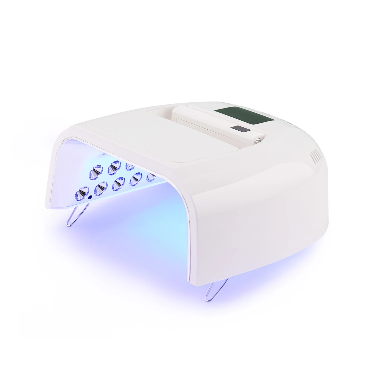 2025 Ultimo modello ricaricabile senza fili ad alta potenza 128W Hybrid Pro Cure LED Lampada per unghie Asciugatrice per unghie Uso nel salone di bellezza