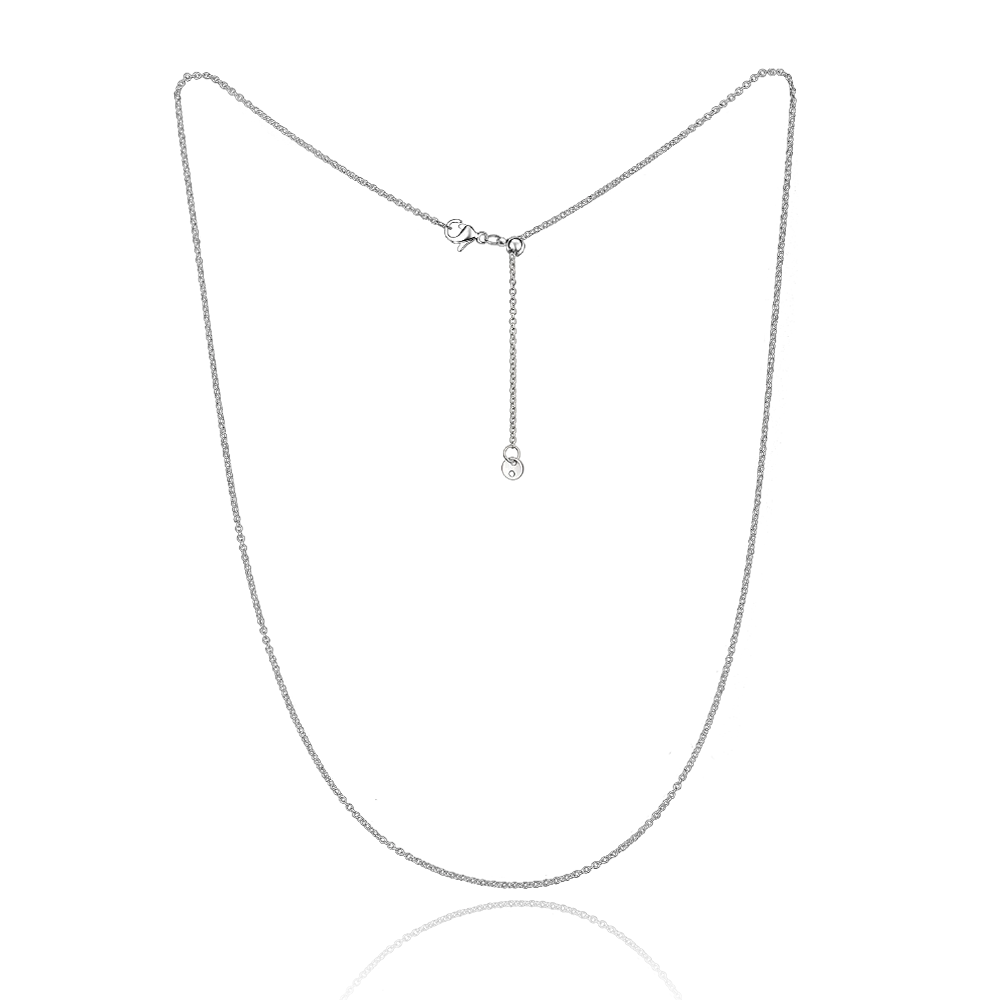 

S925 Sterling Silver Minimalist Necklace for Woman Personality Chain Rose Gold Silver Color Party Necklaces for Women Jewelry