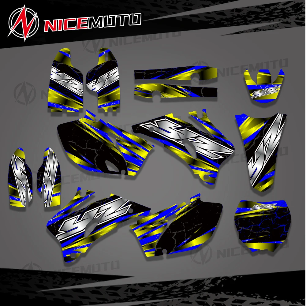 For YAMAHA YZ250F YZ450F YZ 250F YZ 450F YZF 250 YZF 450 2006 2007 2008 2009 Graphics Decals Stickers Background