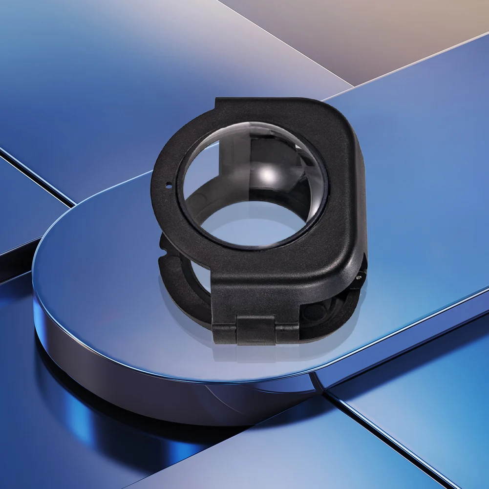 ตัวป้องกันเลนส์ป้องกันรอยขีดข่วนเคสป้องกันแบบสแนปออนฝาครอบกล้องกีฬาสำหรับอินสตา 360 X4 สำหรับอินสตา 360 X4 อุปกรณ์เสริม