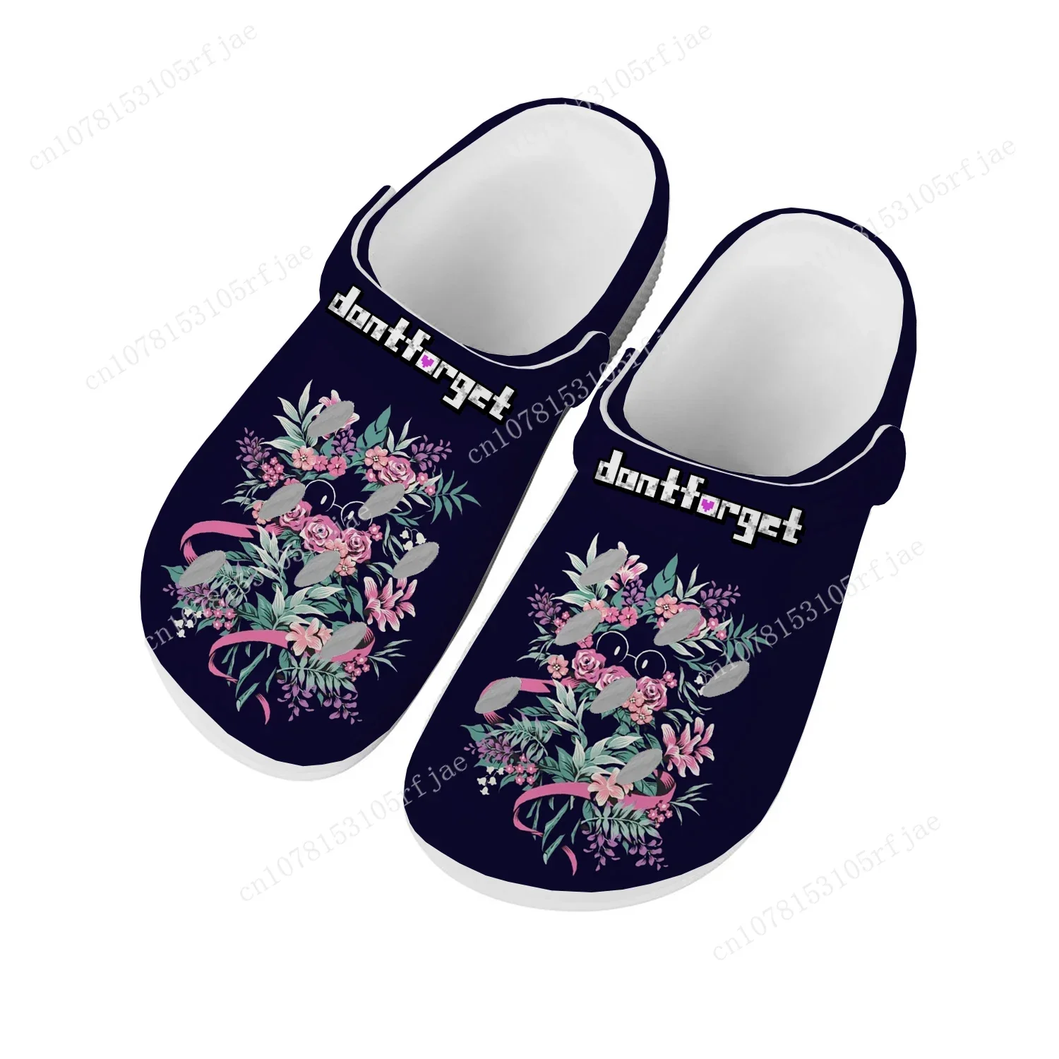 

Deltarune Home Clogs Hot Cartoon Game Mens Womens Youth Boys Girls Sandals Shoes Garden Custom Made Shoes Beach Hole Slippers