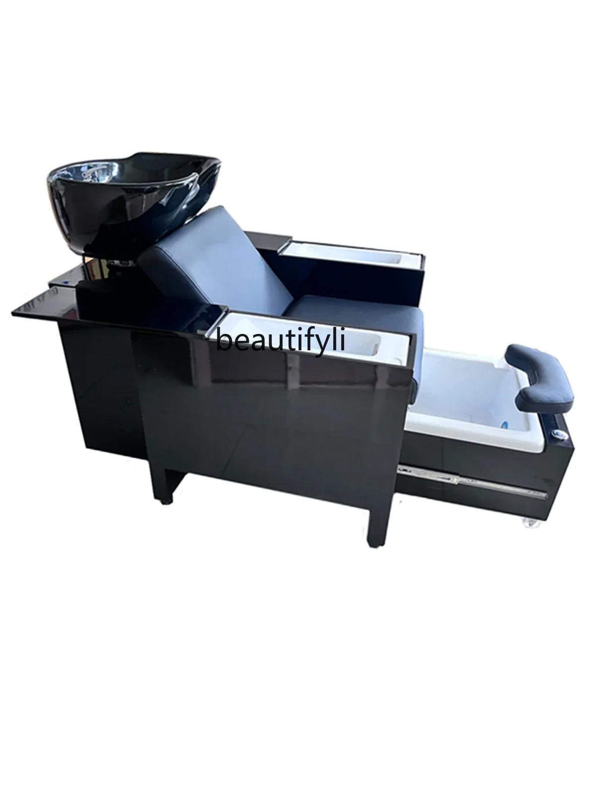 

ss newMultifunctional electric foot bath, manicure shampoo, recliner sofa, foot massage chair, surf lights