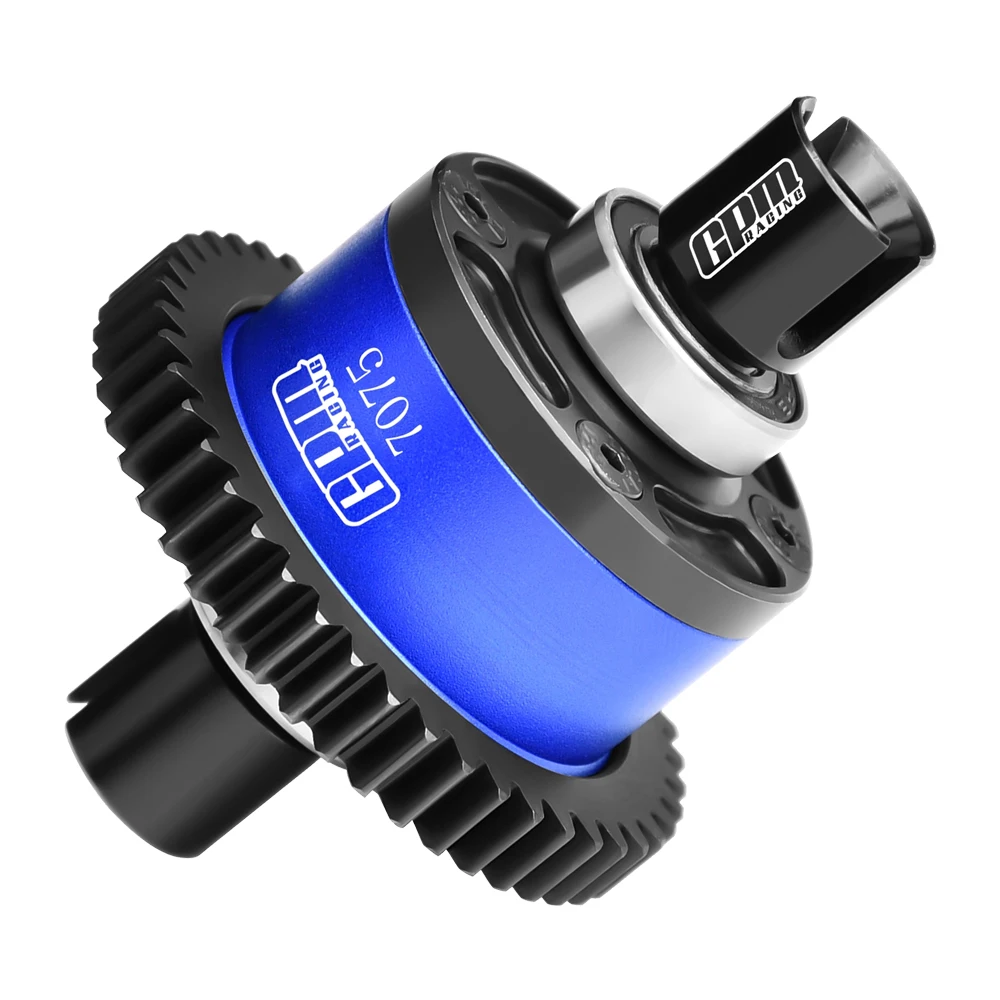 GPM For TRAXXAS 1/8 SLEDGE 6S MONSTER TRUCK 95076-4 RC Car Upgrade Parts Metal Steel 46T 1.0 M Center Differential Set 9585