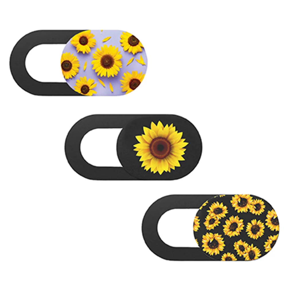 3-teilige Kameraabdeckung, Webcam-Slide, Computerobjektiv, Cartoon-Slider, Anti-Peeping, Privatsphäre