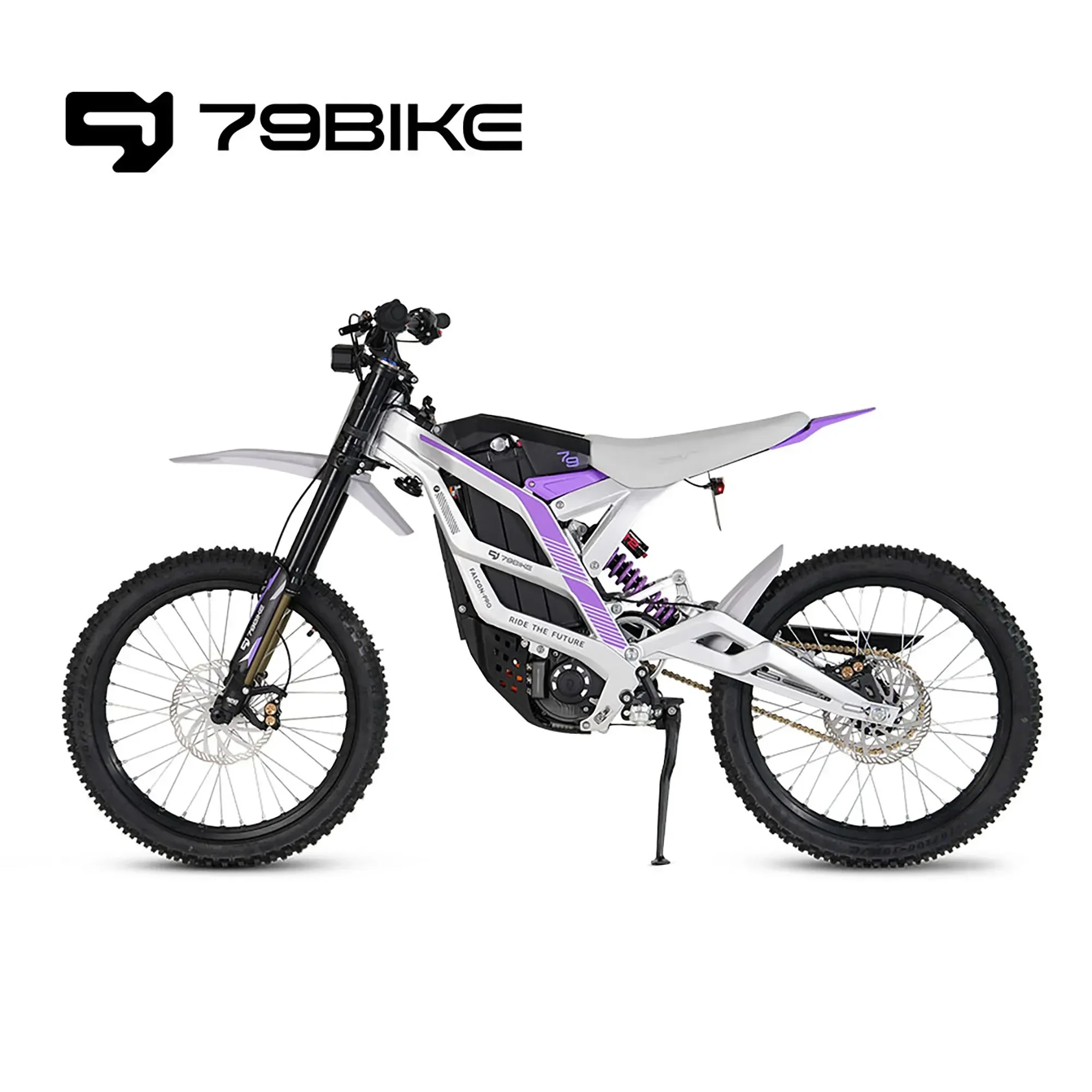 AliExpress 79BIKE FALCON PRO Adult city Electric motorcycle, 5000W motor Electric Dirt Bike, 72V35AH，E-Mountain motorcycle