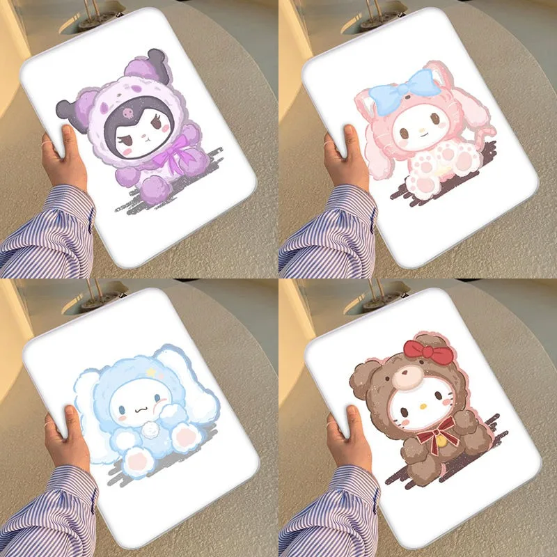 New Anime Hello Kitty Kurumi Laptop Bag Protective Case for Apple Huawei Matebook 11 12 14 15 Inch Waterproof Storage Bag Gift