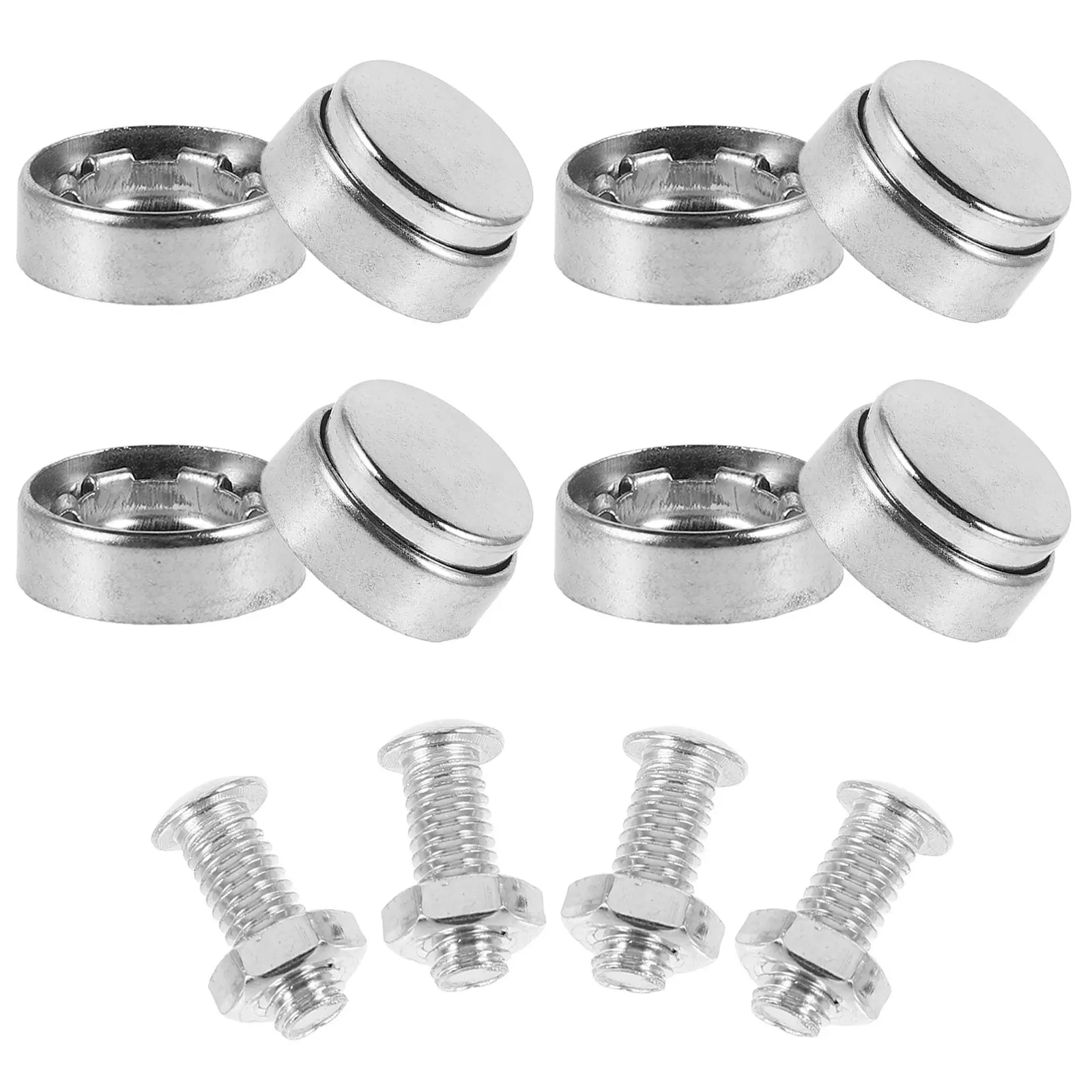License Plate Fixing Screw Bolts Car Screws for Plates on Cars Kit Number and Caps