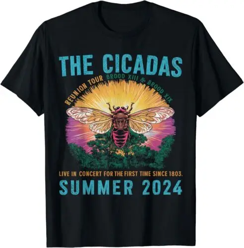 

Funny The Cicadas Reunion Tour Summer 2024 Unisex T-Shirt