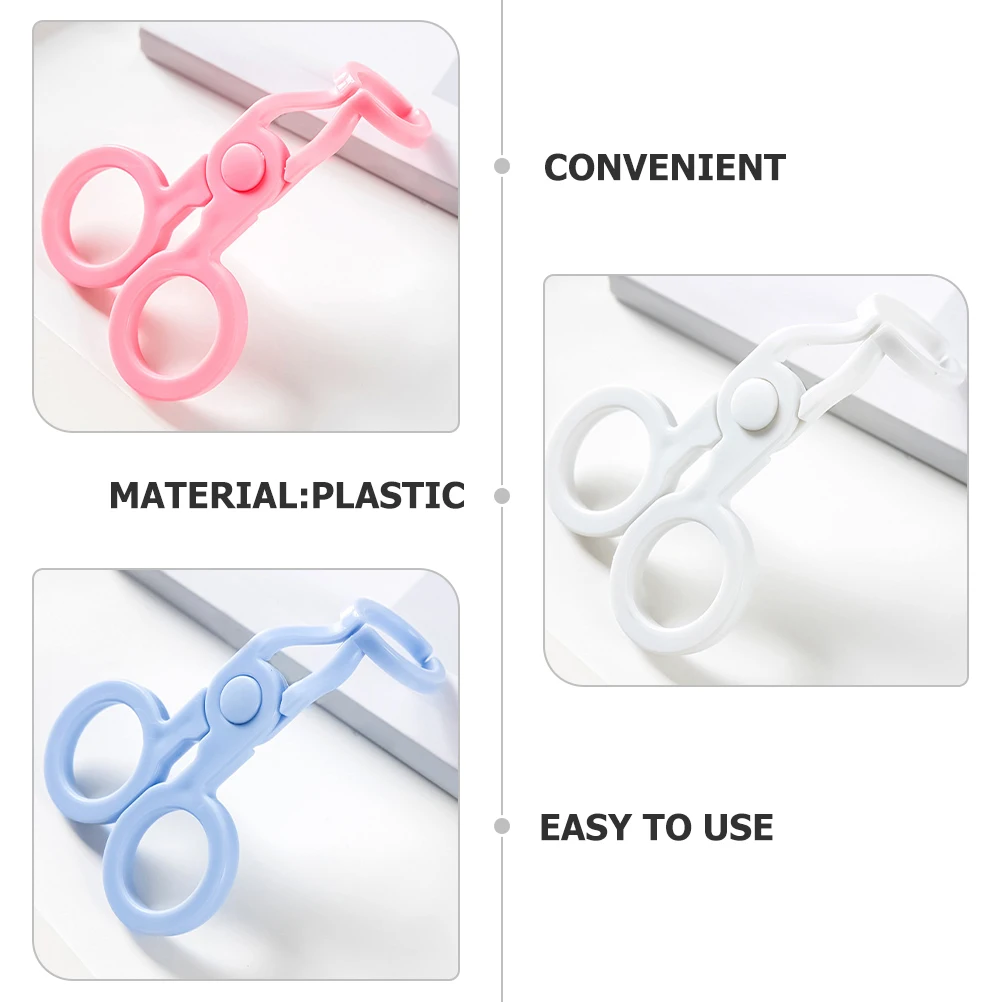 

12 Pcs Soft Clamps Contacts Tweezers Tweezers White Lens Remover Pink Lenses Clips Blue Contacts Lens Accessories