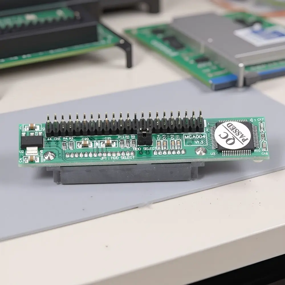 Compatible 2.5 Inch Hard Drive Converter 44Pin Practical SATAs Female to IDE Converter Adapter Card Drive Connection