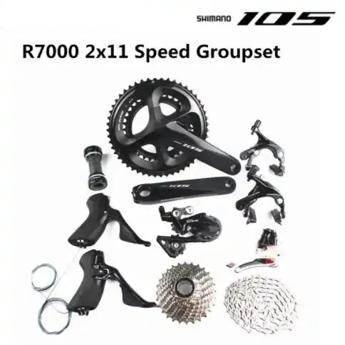 

105 R7000 Big Set R7000 Ring Brake Kit Road Bike 2 X11 Speed Ring Brake Variable Speed Kit