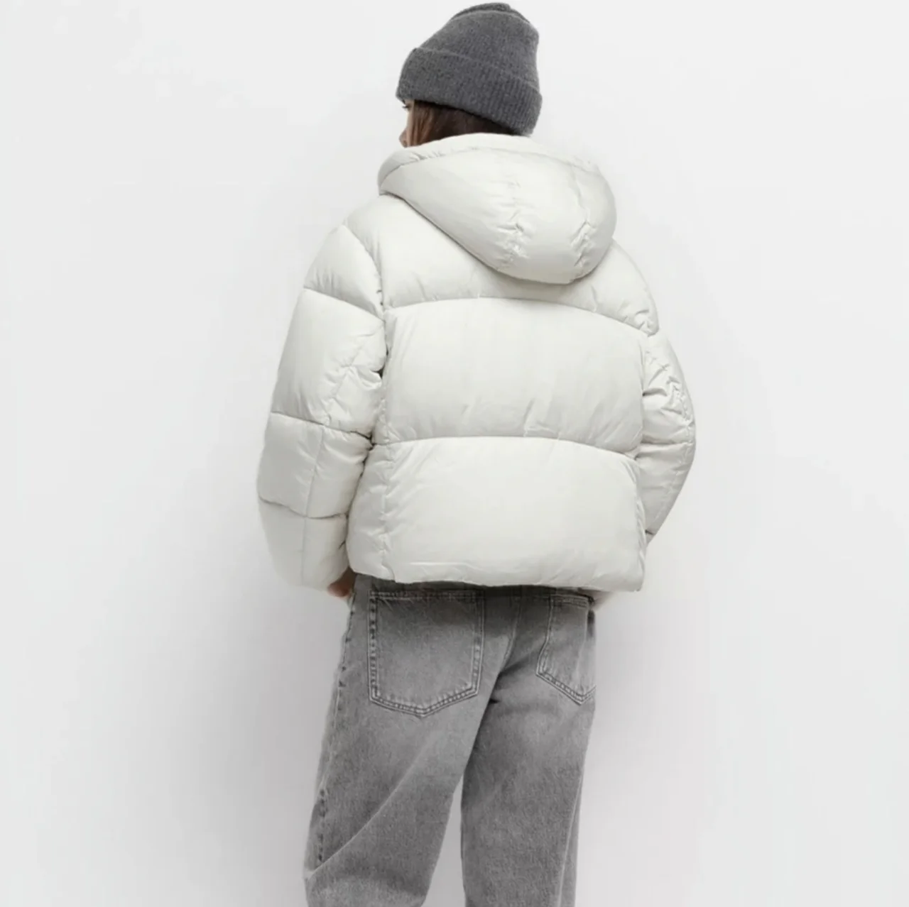 Fitn Sportswear ADANOLA ort Gewatteerde Jaet Dames Herfst Winter Katoen Brood Sle Jas Warmte Afneembare Cap Ritssluiting