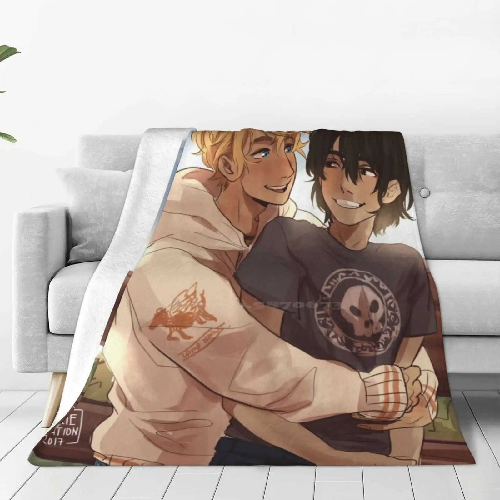 Solangelo Latest Super Soft Warm Light Thin Blanket Solangelo Will Solace Nico Di Angelo Heroes Of Olympus Hoo Trials Of Apollo