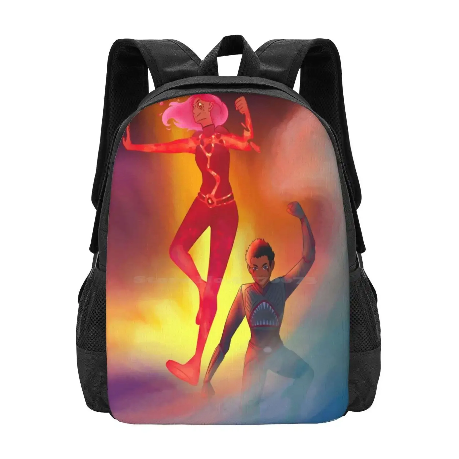 

Sharkboy And Lavagirl Hot Sale Schoolbag Backpack Fashion Bags Fanart Sharkboy And Lavagirl Redesign