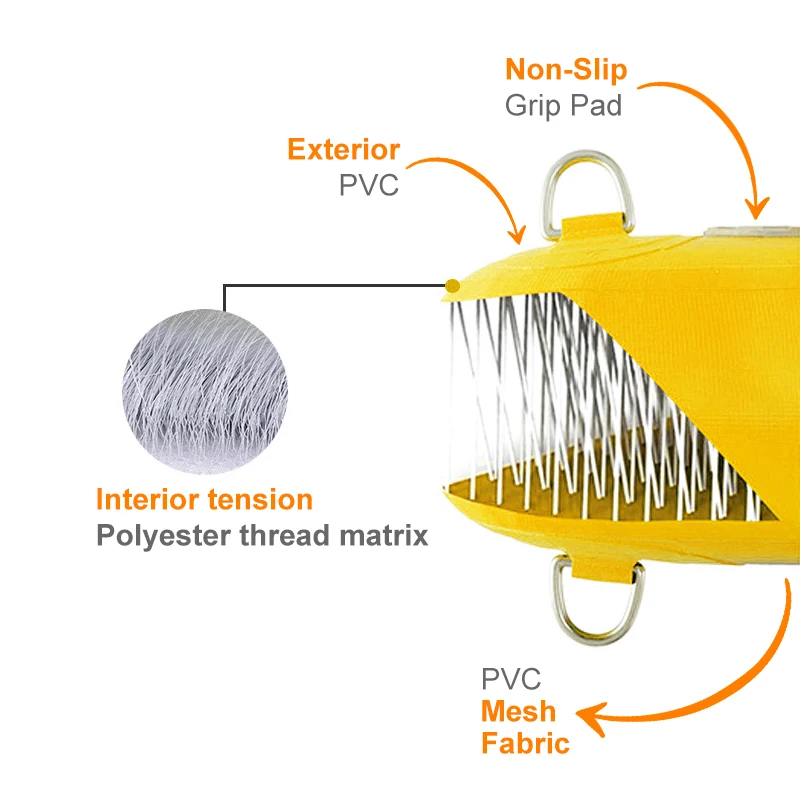 الجملة نفخ الحيوانات الأليفة حوض المنحدر مع سطح التسلق المقوى #2