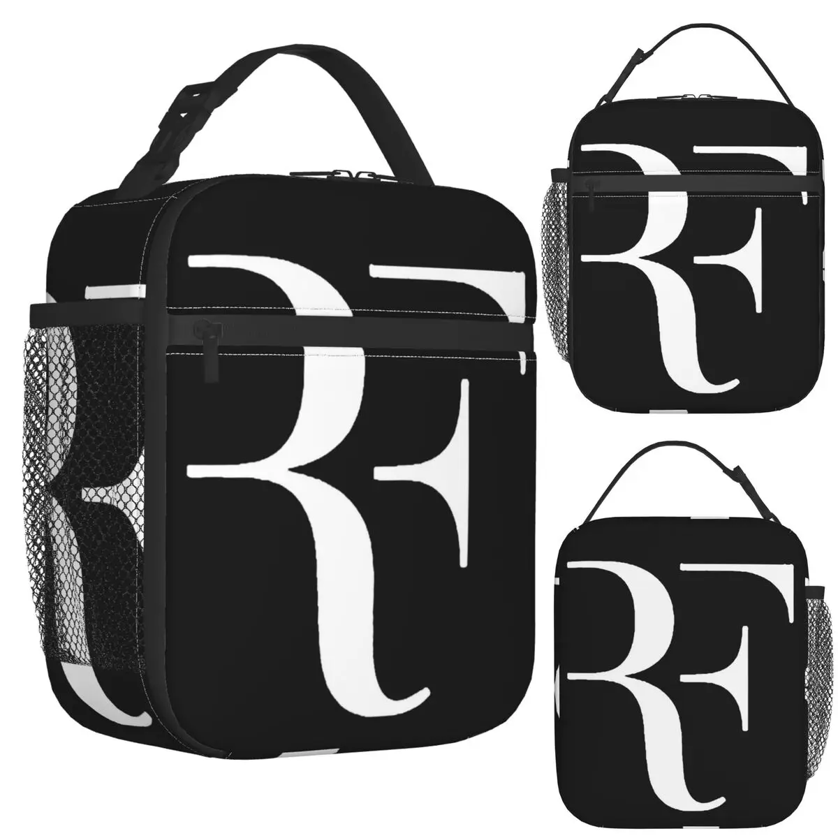 

Roger Federer Insulated Lunch Bag for Women Bento Storage Food Boxes Portable Container Cooler Thermal Lunch Box Tote