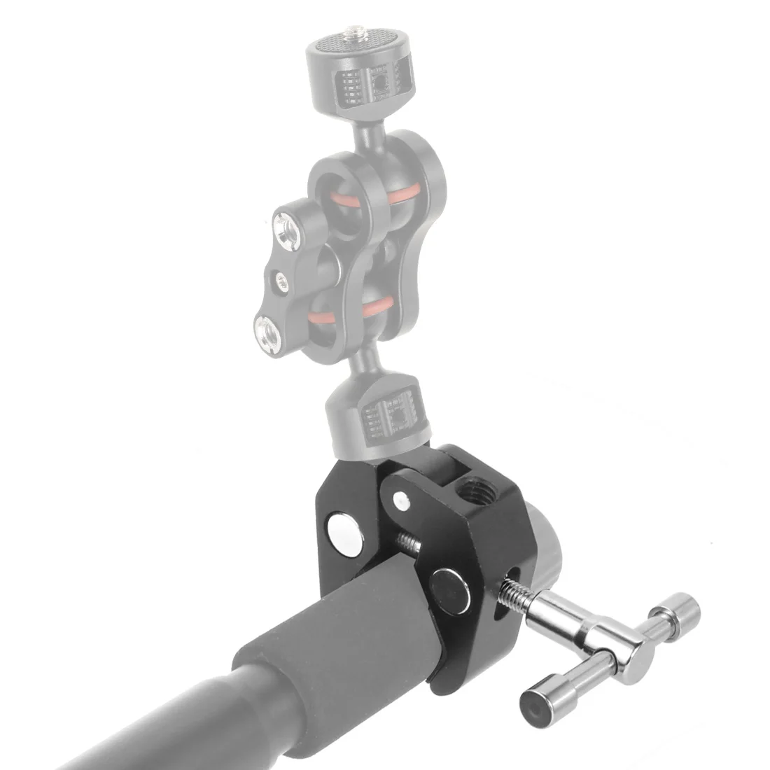1/4" Gewinde Super Clamp Krabbenzange Clip für einstellbare Reibung Gelenk Magic Arm Monitor Lichthalter Stativ Regenschirmhaken – Detail 11