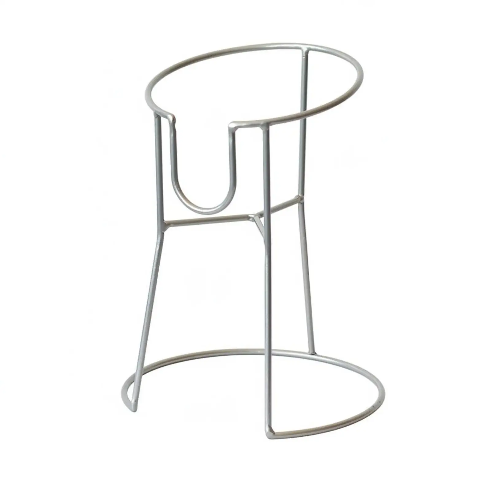 Fermentation jug stand made of iron frame, beer barrel holder, robust beverage