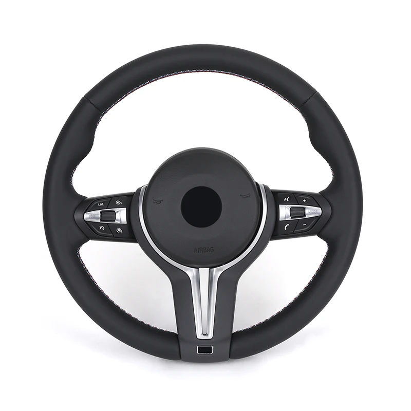 Without Shift Paddle M Sport Volant Leather Steering Wheel for BMW F01 F10 F11 F18 F20 F21 F30 F31 F33 F34 F36 X5 E70 X5 E71