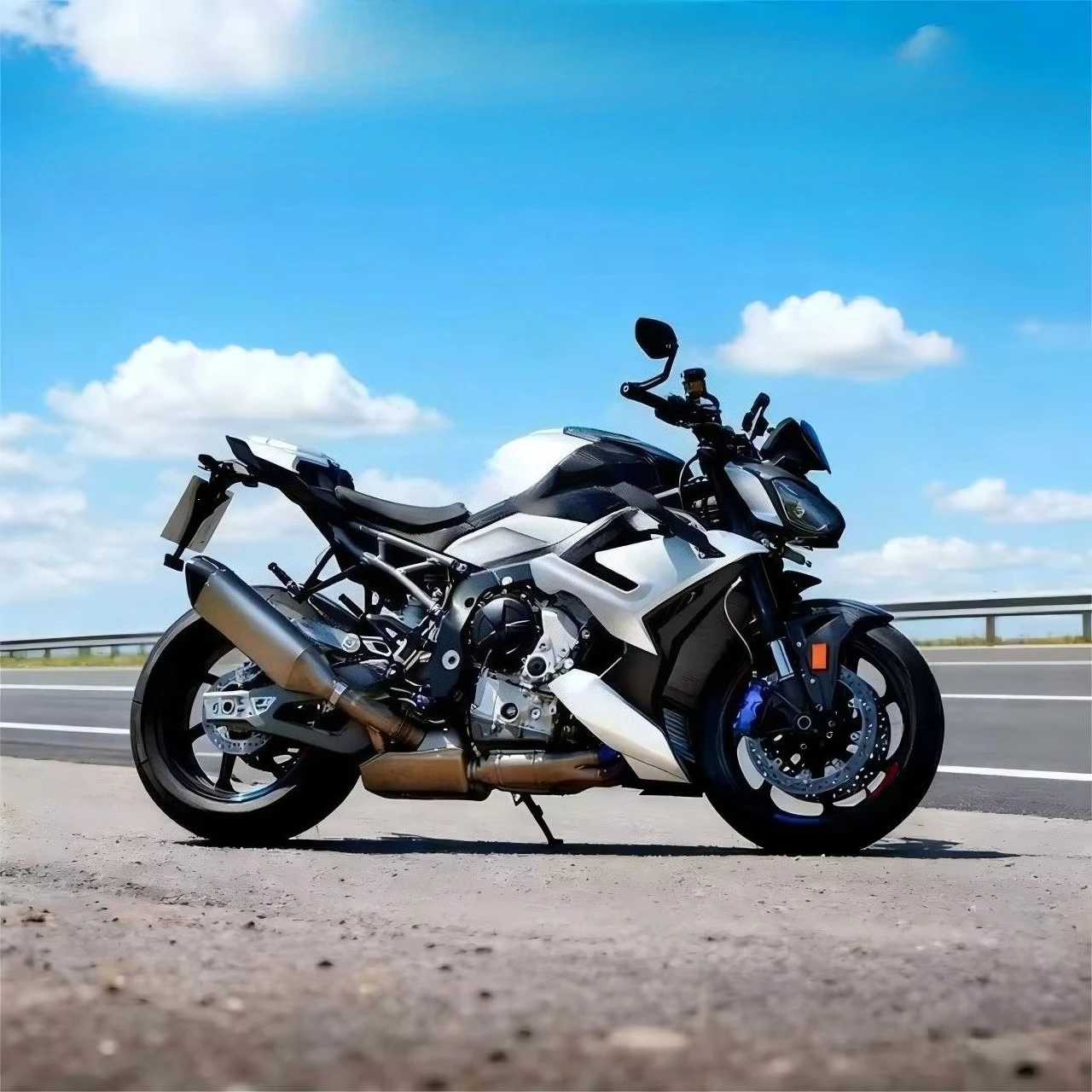 OEM 3K 100% Dry Carbon Fiber Motorcycle Frame for S1000R 2021 2022 2023 2024  Carbon Fiber Wholesale