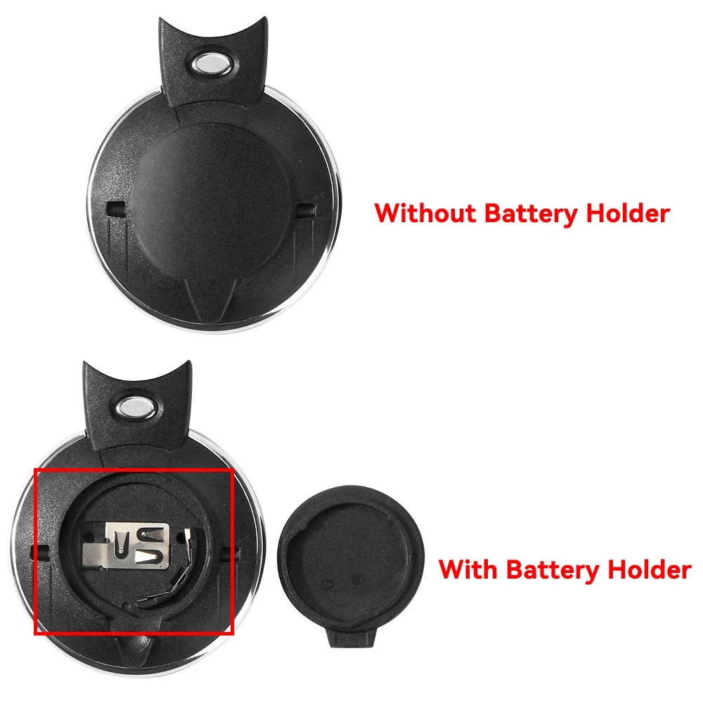 KEYYOU No Logo Remote Car Key Shell For BMW Mini Cooper R56 R57 R58 Cabrio R60 R61 Clubman Countryman Small Blade Smart Card