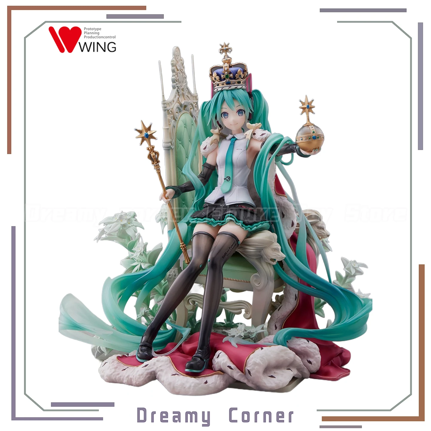 

【В наличии】WING Spiritualale Piapro Персонажи Хацунэ Мику Специальный день 39 в масштабе 1/7 Фигурка Подарочная модель игрушки