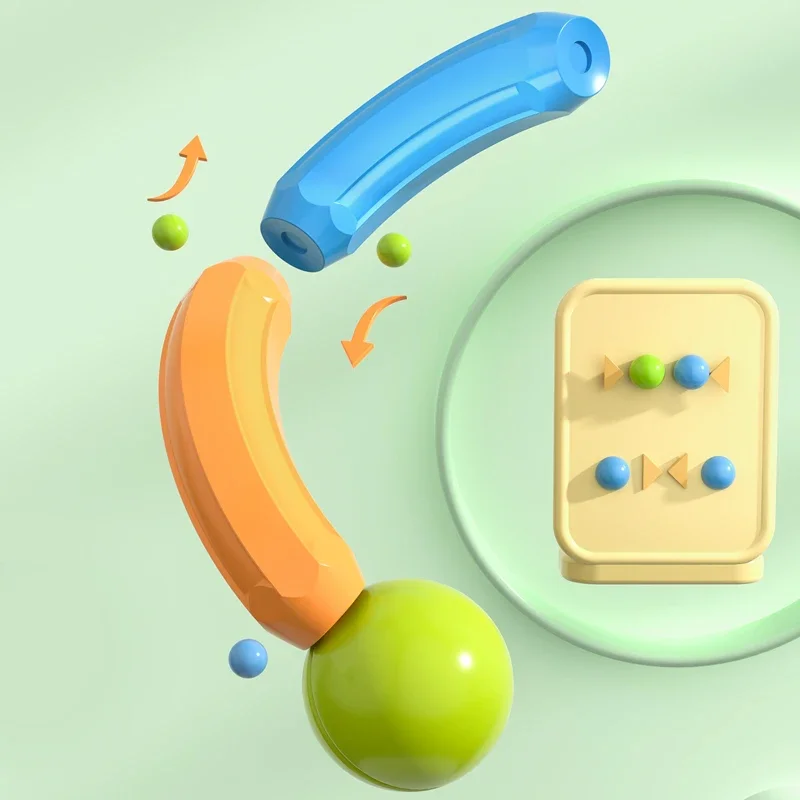 新しい子供用磁気建設セット磁気ボールスティックビルディングブロックモンテッソーリ教育玩具子供のためのギフト