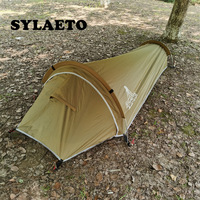 Lightweight Backpacking Tent with Carry Bag, Portable Waterproof Tent for Camping, Hiking, Bivy Tent, 1 Person