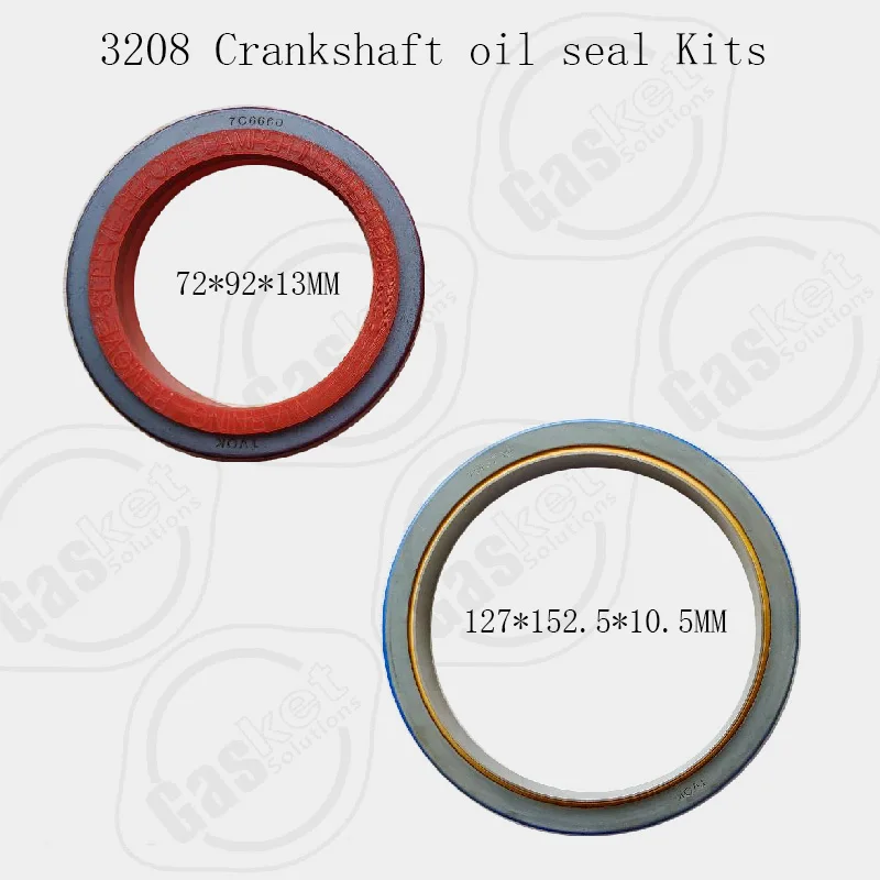 3412 C32 3456 3204 3208 C2.2 3024C For Caterpillar Engine front  rear Crankshaft Oil Seal Diesel Engine Parts Production factory