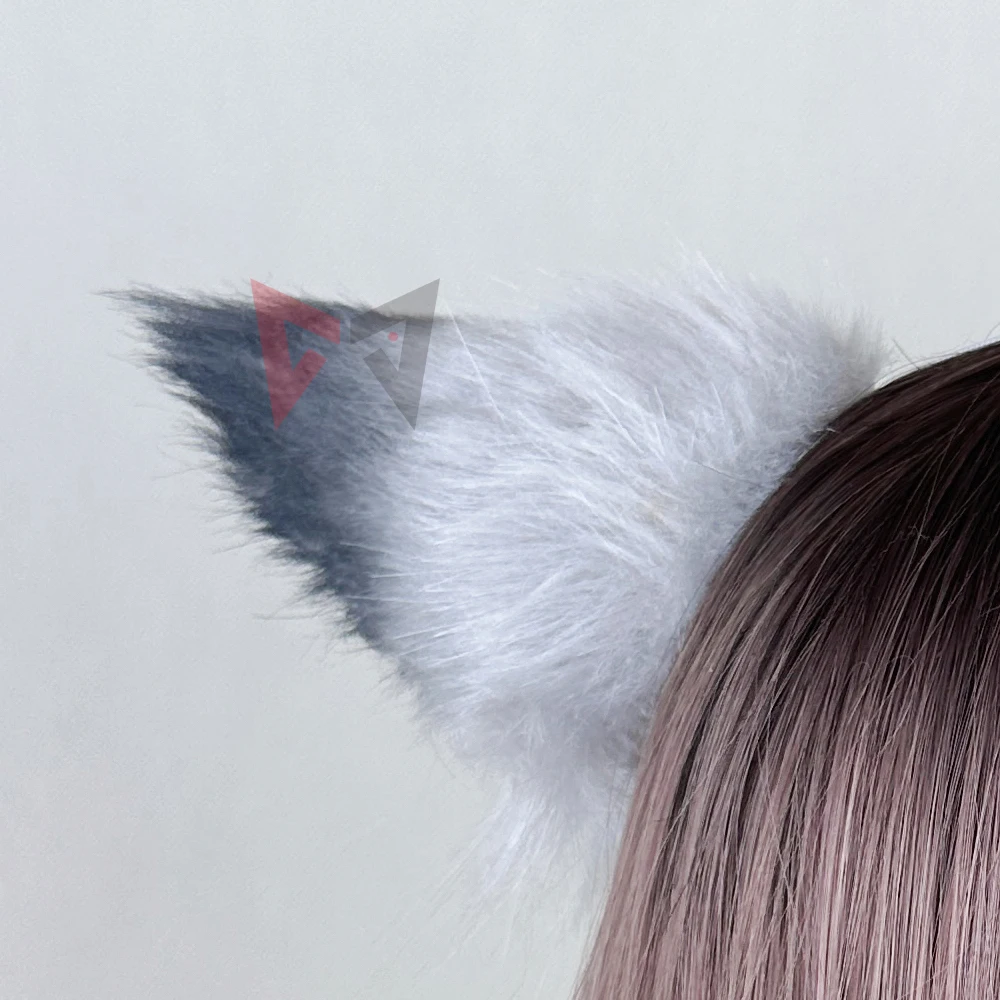 Nuovo Arknights Lappland Cosplay Prop Orecchie di volpe Hairhoop Copricapo Accessori per costumi Lavoro fatto a mano Realizzato su misura